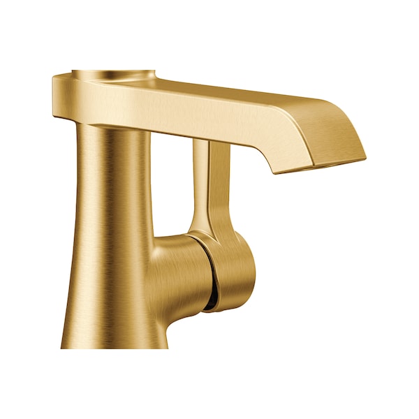 Moen One-Handle Bathroom Faucet Brushed Gold S6981BG - main